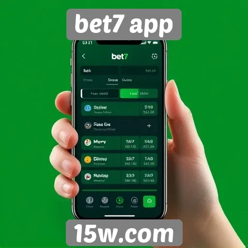 Experiência do usuário no site bet7 app
