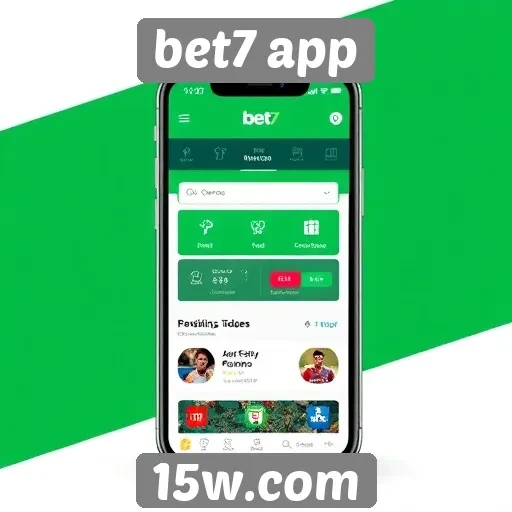 Análise da interface do usuário no bet7 app